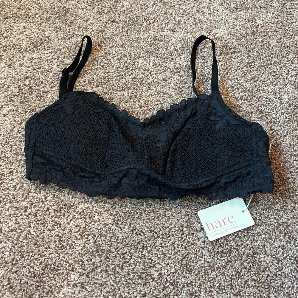 Bare Necessities Black Lace Bra - Picture 5 of 13